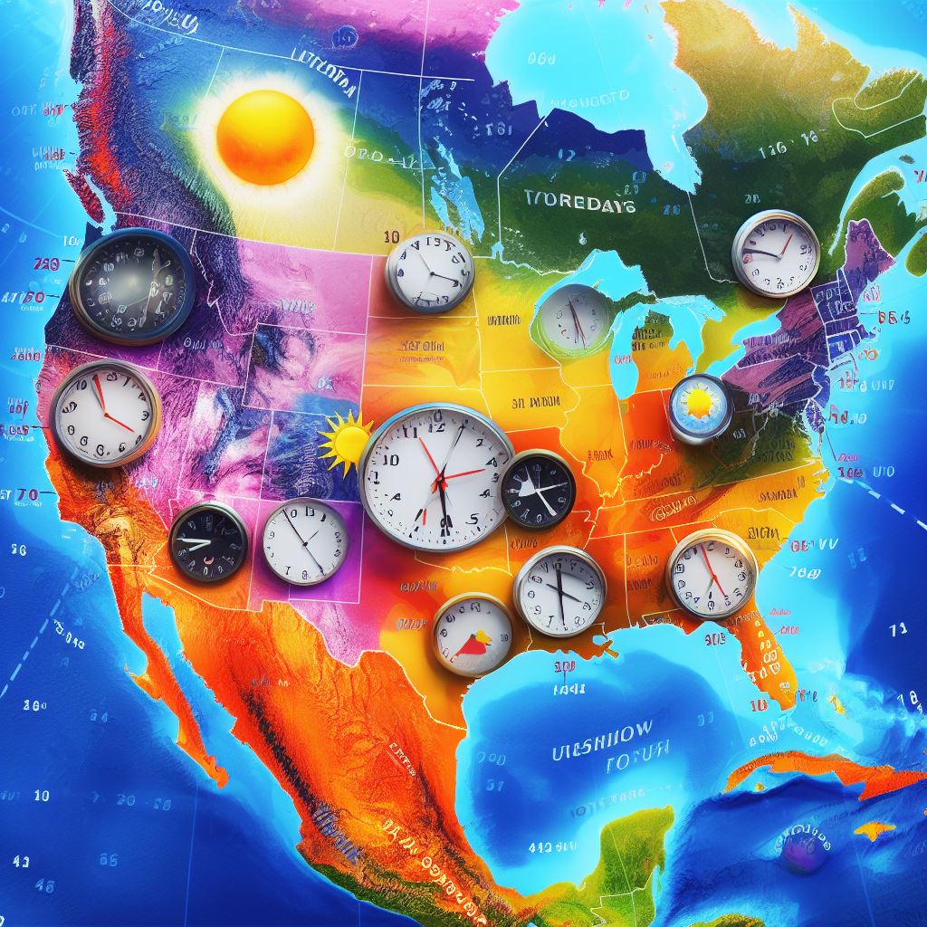 What Every International Student Needs to Know About the Diversity of Time Zones and Climate in the United States