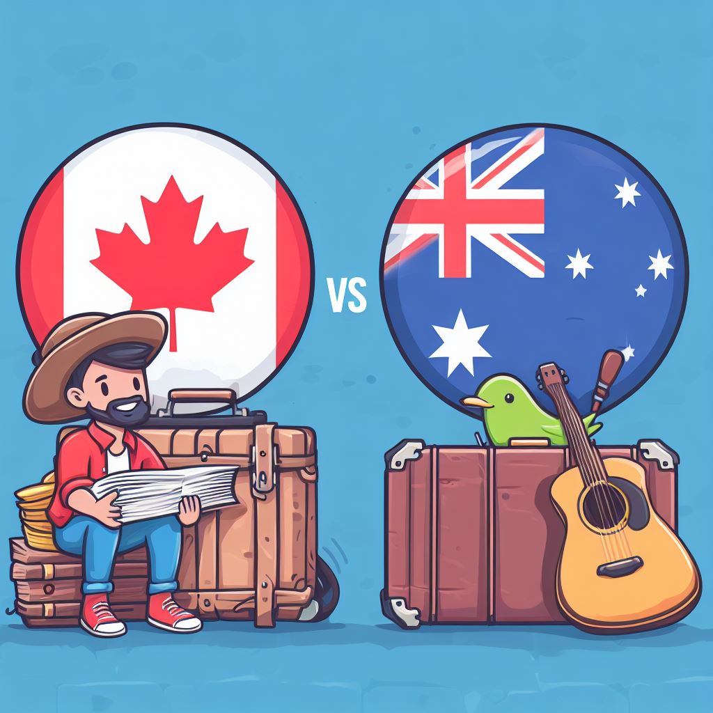 Which country is a better option for PR, Canada or Australia?